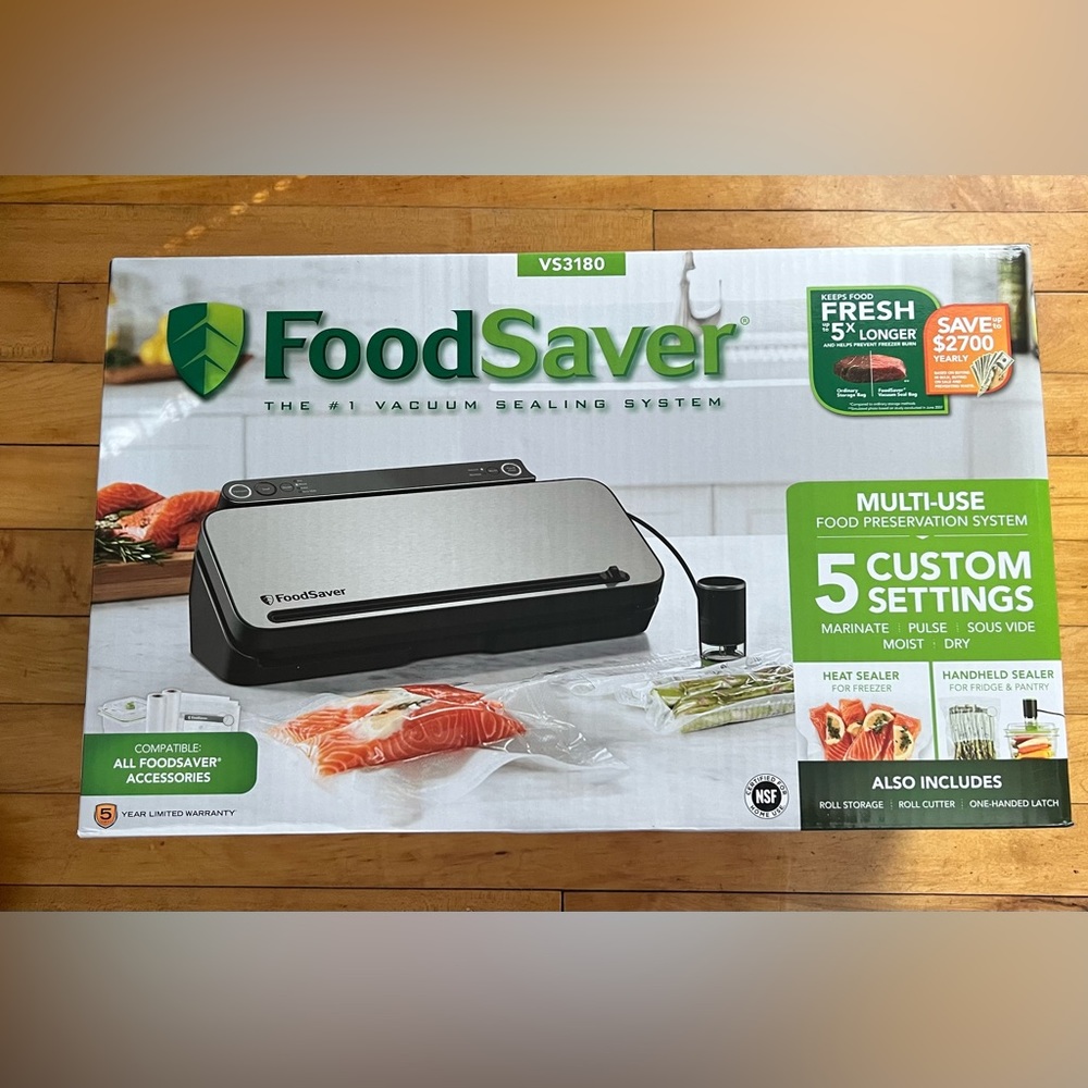 Food Saver Vacuum Sealer And bags